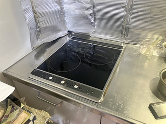 小工事 高齢の両親も安心して使えるIHクッキングヒーター